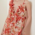 New spring and summer strapless V-neck women's halter print fairy long temperament evening dresses New spring and summer strapless V-neck women's halter print fairy long temperament evening dresses