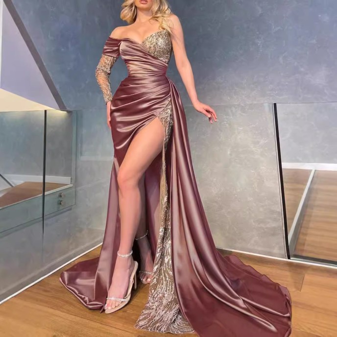 New Women's Lace Swing Sexy Long Trailing Banquet Evening Dresses Dresses New Women's Lace Swing Sexy Long Trailing Banquet Evening Dresses Dresses