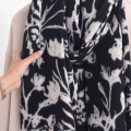 Autumn and winter imitation cashmere tassel floral scarf ladies fashion temperament shawl senior sense of female scarf wholesale Autumn and winter imitation cashmere tassel floral scarf ladies fashion temperament shawl senior sense of female scarf wholesale