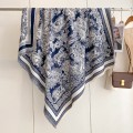 Autumn and winter new temperament high-end animal vacation wind warm scarf fashionable versatile large square scarf shawl Autumn and winter new temperament high-end animal vacation wind warm scarf fashionable versatile large square scarf shawl