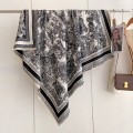 Autumn and winter new temperament high-end animal vacation wind warm scarf fashionable versatile large square scarf shawl Autumn and winter new temperament high-end animal vacation wind warm scarf fashionable versatile large square scarf shawl