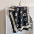 Explosive camellia imitation cashmere scarf women's decorative double-sided shawl long section jacquard hundred with warmth Explosive camellia imitation cashmere scarf women's decorative double-sided shawl long section jacquard hundred with warmth