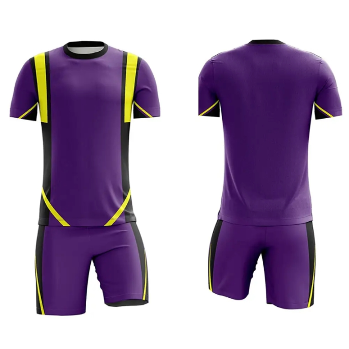 Sportswear 100% polyester soccer jerseys wholesale price half sleeve solid color sweatshirt and shorts Sportswear 100% polyester soccer jerseys wholesale price half sleeve solid color sweatshirt and shorts
