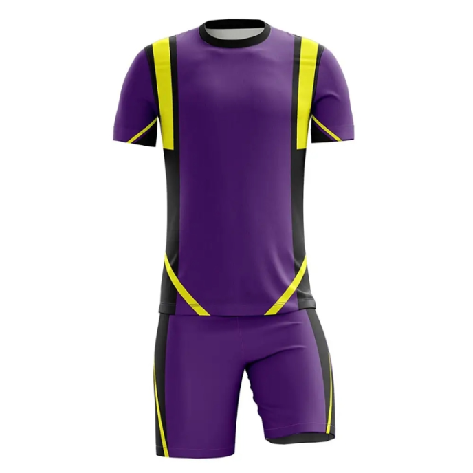 Sportswear 100% polyester soccer jerseys wholesale price half sleeve solid color sweatshirt and shorts Sportswear 100% polyester soccer jerseys wholesale price half sleeve solid color sweatshirt and shorts