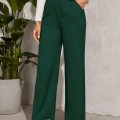 New spring, autumn and summer female solid color high waist draping comfortable casual Slim through New spring, autumn and summer female solid color high waist draping comfortable casual Slim through
