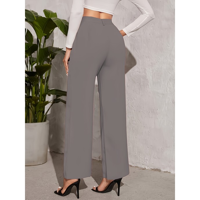 New spring, autumn and summer female solid color high waist draping comfortable casual Slim through New spring, autumn and summer female solid color high waist draping comfortable casual Slim through