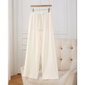 Golden Velvet Straight Pants Women Drawstring Narrow Wide Leg Skinny Premium Feeling Morandi Color Lengthened Tall Drag Pants Golden Velvet Straight Pants Women Drawstring Narrow Wide Leg Skinny Premium Feeling Morandi Color Lengthened Tall Drag Pants