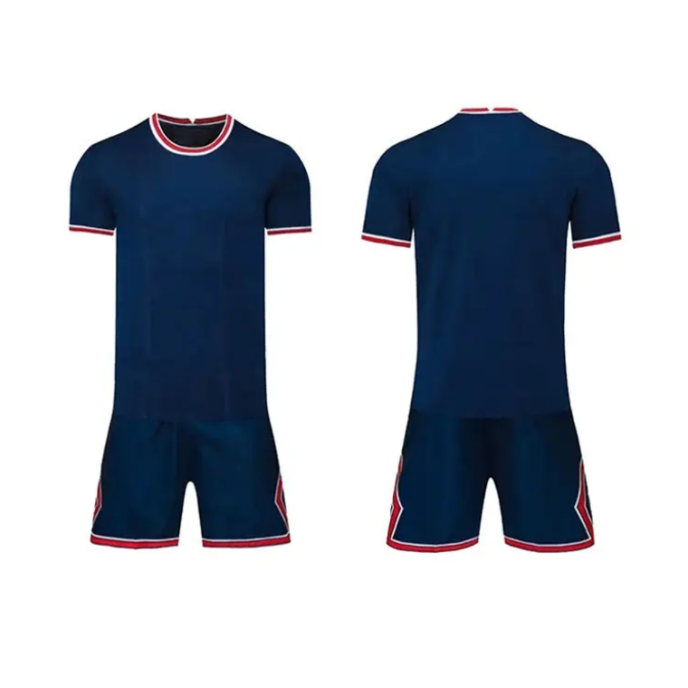 2025 New Blue O-Neck Half Sleeve Polyester Sweatsuit 2025 New Blue O-Neck Half Sleeve Polyester Sweatsuit
