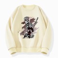 [Hot Sale]Wukong Monkey King China-Chic round neck pullover sweater men's and women's long sleeved blouses