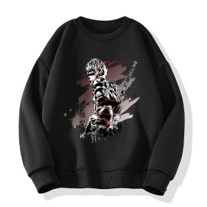 [Hot Sale]Wukong Monkey King China-Chic round neck pullover sweater men's and women's long sleeved blouses