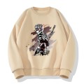 [Hot Sale]Wukong Monkey King China-Chic round neck pullover sweater men's and women's long sleeved blouses