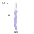 Three-piece portable folding safety eyebrow comb scissors bevel beauty tool eyebrow trimmer eyebrow clip set Three-piece portable folding safety eyebrow comb scissors bevel beauty tool eyebrow trimmer eyebrow clip set
