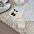 Autumn and winter cartoon flocking socks cute college style Autumn and winter cartoon flocking socks cute college style
