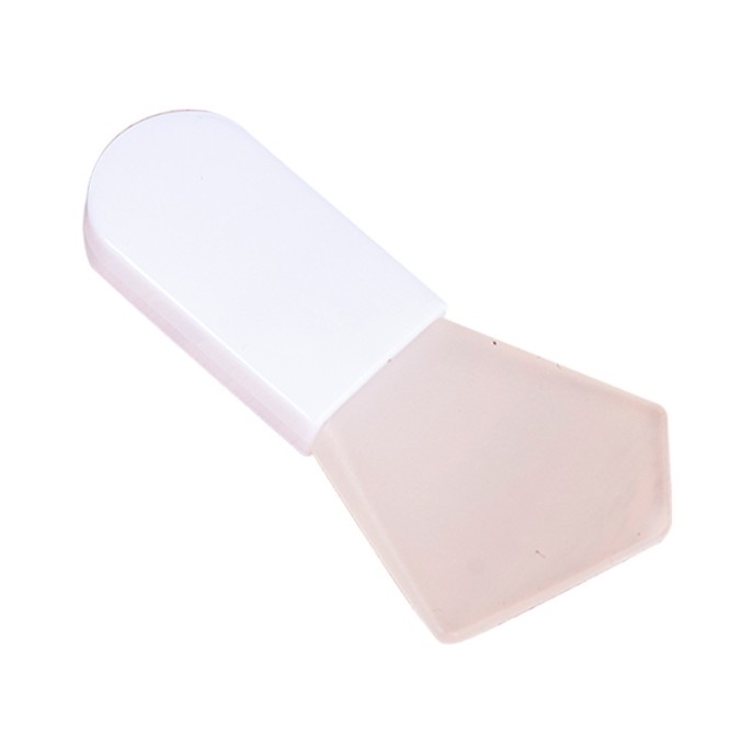 Portable mini beauty and skin care silicone mask brush multi-brush head mud film brush facial smear beauty makeup brush