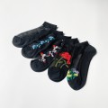 Ladies short tube crystal stockings spring and summer thin embroidered glass stockings non-slip socks Ladies short tube crystal stockings spring and summer thin embroidered glass stockings non-slip socks