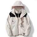 Outdoor assault suit, women's three in one detachable jacket, autumn and winter plush and thick windproof mountaineering suit