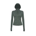 Autumn/Winter Yoga Suit Women's Hooded Jacket Sports Quick Drying Coat Slim Fit Long sleeved Sports Suit Top Equipment Fitness Suit Autumn/Winter Yoga Suit Women's Hooded Jacket Sports Quick Drying Coat Slim Fit Long sleeved Sports Suit Top Equipment Fitness Suit