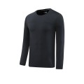 Quick drying clothes, long sleeved T-shirts, men's training clothes, fitness running sports tops, moisture wicking and sweat wicking outdoor base shirts