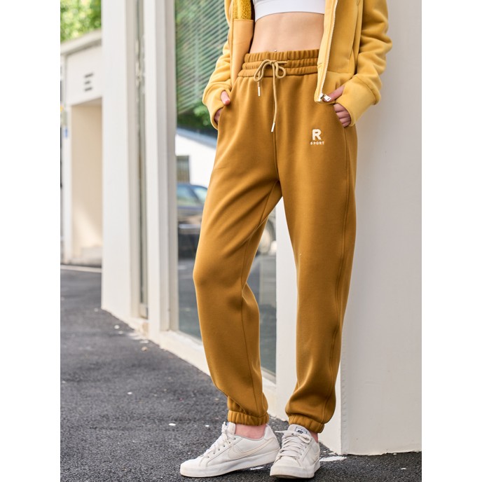 Sweatpants Spring and Autumn loose drawstring leg Harlan guard pants outside the wear straight nine points casual pants