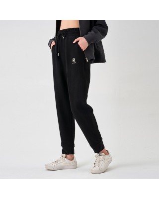 Sweatpants Spring and Autumn loose drawstring leg Harlan guard pants outside the wear straight nine points casual pants
