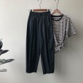 Elastic waist wide leg pants for women's thin Korean version loose new lazy casual pants Elastic waist wide leg pants for women's thin Korean version loose new lazy casual pants