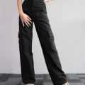2025 new versatile casual pants mid-waist three-dimensional pockets pants waisted workers Dress Pants 2025 new versatile casual pants mid-waist three-dimensional pockets pants waisted workers Dress Pants