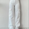 2025 new versatile casual pants mid-waist three-dimensional pockets pants waisted workers Dress Pants 2025 new versatile casual pants mid-waist three-dimensional pockets pants waisted workers Dress Pants