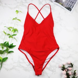 One Piece Swimsuit Women Swimwear Push Up Monokini