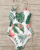 Simple Summer Swimwear Printed Beach Style