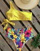 Bikinis One Shoulder Swimwear High Waist Bathing Suits