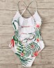 Simple Summer Swimwear Printed Beach Style