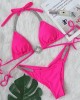 Bikinis Swimsuit With Rhinestones Women's Swimwear