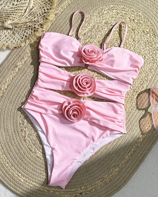 One Piece Swimsuits Push Up Bathing Suits Beach Style