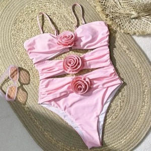 One Piece Swimsuits Push Up Bathing Suits Beach Style