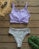 Swimsuit Women Bikini mujer Swimwear High Waist Bikini Set Sport Tops