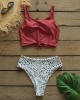 Swimsuit Women Bikini mujer Swimwear High Waist Bikini Set Sport Tops