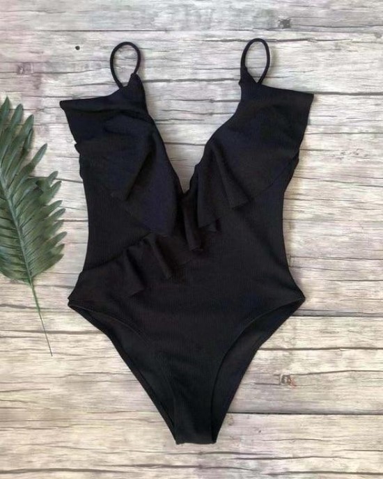 One-Piece Ruffle  Monokini