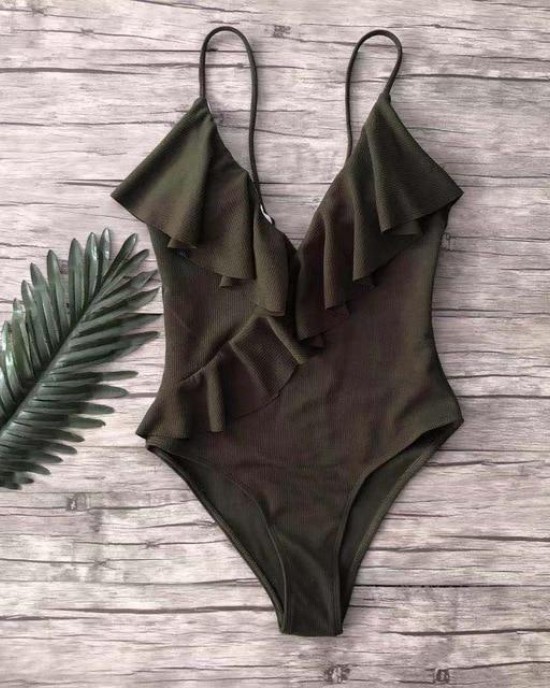 One-Piece Ruffle  Monokini