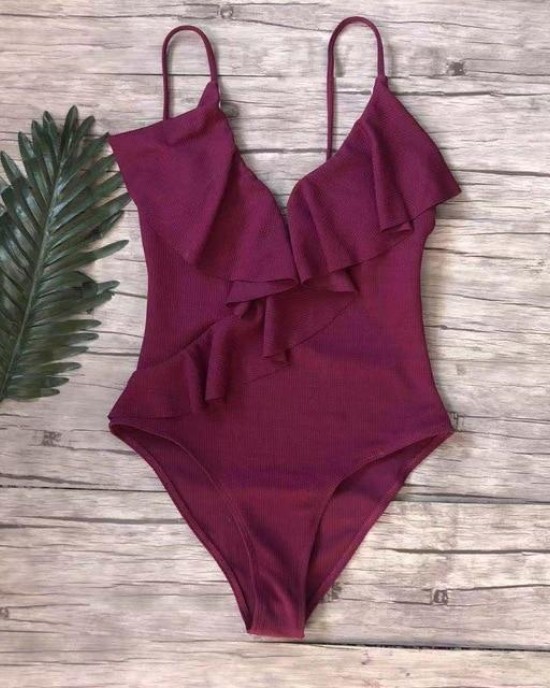 One-Piece Ruffle  Monokini