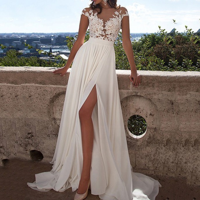 2025 New Dresses Sexy Lace Split Evening Gowns Long Dresses 2025 New Dresses Sexy Lace Split Evening Gowns Long Dresses