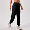 Autumn and winter high-waisted sweatpants women loose straight leg sports pants casual running with all out girt leg pants women Autumn and winter high-waisted sweatpants women loose straight leg sports pants casual running with all out girt leg pants women