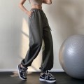 Loose sweatpants new running training closed leg yoga pants high waist show thin tide Loose sweatpants new running training closed leg yoga pants high waist show thin tide