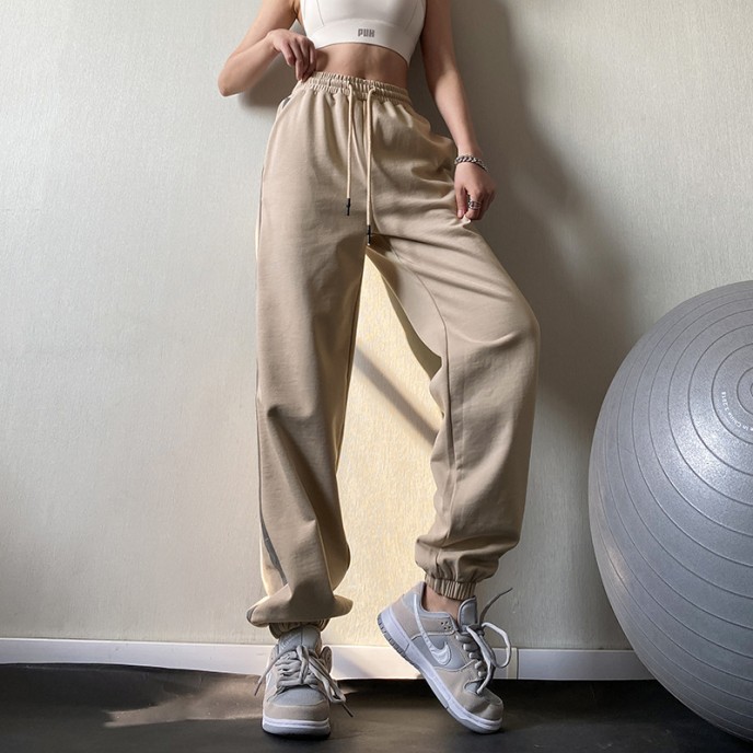 Loose sweatpants new running training closed leg yoga pants high waist show thin tide Loose sweatpants new running training closed leg yoga pants high waist show thin tide