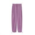 Loose sweatpants women's casual girdle pants autumn and winter gray high-waisted straight underpants Loose sweatpants women's casual girdle pants autumn and winter gray high-waisted straight underpants