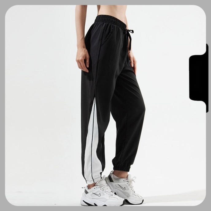 Sweatpants Women's pants thin spring and summer quick dry running fitness pants high waisted yoga pants casual wear