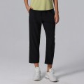 Thin lightweight loose casual sports pants high waist wide leg pants women's summer drawstring fitness pants Running commuter pants