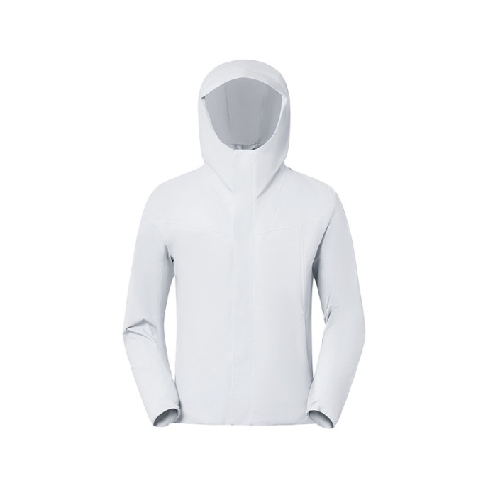 Windproof, waterproof and stain-proof hooded hardshell jacket with velvet soft-shell jacket outdoor camping climbing clothing