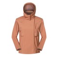 Women's short windbreaker Windproof breathable hardshell sports waterproof mountaineering clothing for women