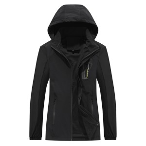 Spring windproof thin leisure sports jacket waterproof climbing clothing fashion brand storm jacket