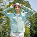 Ultraviolet nylon ice silk sunscreen jacket female 2025 spring new outdoor leisure sunwear female sunscreen skin Ultraviolet nylon ice silk sunscreen jacket female 2025 spring new outdoor leisure sunwear female sunscreen skin